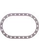 Fel-Pro Fuel Cell Fill Plate Gasket - Oval - 24-Bolt - Composite - Each