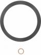 Fel-Pro Rear Main Seal - 1 Piece - Rubber - Big Block Chevy - Each