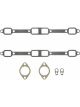 Fel-Pro Exhaust Manifold / Header Gasket 1.670 x 1.220 in Rectangle  (MS 90029)