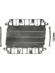 Fel-Pro Valley Pan Gasket Embossed Metal Stock Port Big Block Buick  (MS 96014)