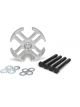 Flex-A-Lite Fan Spacer 1/2 in Thick Hardware Included Aluminum Natural