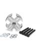 Flex-A-Lite Fan Spacer 1 in Thick Hardware Included Aluminum Natural Mo