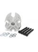 Flex-A-Lite Fan Spacer 2 in Thick Hardware Included Aluminum Natural Mo