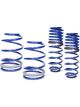 Ford Suspension Spring Kit 1-1/2 in Lowering 4 Coil Springs Blue Po