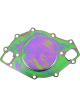 Ford Water Pump Back Plate Steel Cadmium Big Block Ford
