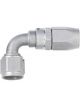 Fragola Fitting Hose End 3000 Series 90 Degree 10 AN Hose to 10 AN