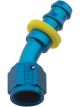 Fragola Fitting Hose End 8000 Series Push-Lite 30 Degree 12 AN Hose Ba