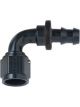 Fragola Fitting Hose End 8000 Series Push-Lite 90 Degree 6 AN Hose