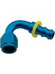 Fragola Fitting Hose End 8000 Series Push-Lite 120 Degree 12 AN Hose B