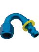 Fragola Fitting Hose End 8000 Series Push-Lite 150 Degree 16 AN Hose B