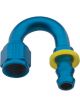 Fragola Fitting Hose End 8000 Series Push-Lite 180 Degree 12 AN Hose B
