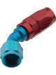 Fragola Fitting Hose End 2000 Series Pro Flow 45 Degree 6 AN Hose to 6