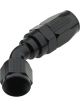 Fragola Fitting Hose End 2000 Series Pro Flow 45 Degree 6 AN Hose t