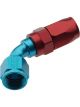 Fragola Fitting Hose End 2000 Series Pro Flow 60 Degree 8 AN Hose to 8