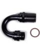 Fragola Fitting Hose End Race-Rite Crimp-On 180-Degree 12 AN Hose