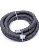 Fragola Hose 10 AN 3 ft Braided Fire Retardant Fabric PTFE Black