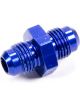 Fragola Fitting Adapter Straight 6 AN Male to 6 AN Male Aluminum Blue