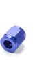Fragola Fitting Tube Nut 4 AN 1/4 in Tube Aluminum Blue Anodize