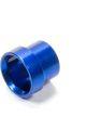 Fragola Fitting Tube Sleeve 8 AN 1/2 in Tube Aluminum Blue Anodize