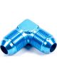 Fragola Fitting Adapter 90 Degree 8 AN Male to 8 AN Male Aluminum Blue