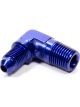Fragola Fitting Adapter 90 Degree 4 AN Male to 1/4 in NPT Male Aluminu