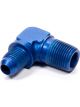 Fragola Fitting Adapter 90 Degree 6 AN Male to 1/2 in NPT Male Aluminu