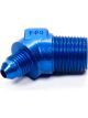 Fragola Fitting Adapter 45 Degree 4 AN Male to 3/8 in NPT Male Aluminu