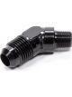 Fragola Fitting Adapter 45 Degree 6 AN Male to 1/8 in NPT Male Alum