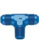 Fragola Fitting Adapter Tee 8 AN Male x 8 AN Male x 3/8 in NPT Male Al