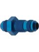 Fragola Fitting Bulkhead Straight 3 AN Male to 3 AN Male Bulkhead Alum