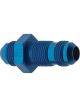 Fragola Fitting Bulkhead Straight 6 AN Male to 6 AN Male Bulkhead Alum