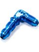 Fragola Fitting Bulkhead 90 Degree 4 AN Male to 4 AN Male Bulkhead Alu