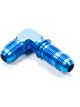 Fragola Fitting Bulkhead 90 Degree 6 AN Male to 6 AN Male Bulkhead Alu