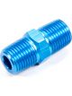 Fragola Fitting Adapter Straight 1/8 in NPT Male to 1/8 in NPT Male Al