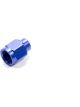 Fragola Fitting - Cap - 6 AN - Aluminum - Blue Anodize - Each