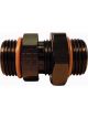Fragola Fitting Adapter Straight 10 AN Male O-Ring to 10 AN Male O-