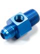 Fragola Fitting Gauge Adapter Straight 6 AN Male to 3/8 in NPT Male 1/