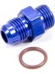 Fragola Fitting Adapter Straight 6 AN Male to 6 AN Male O-Ring Aluminu