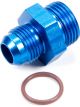 Fragola Fitting Adapter Straight 10 AN Male to 12 AN Male O-Ring Alumi