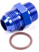 Fragola Fitting Adapter Straight 12 AN Male to 12 AN Male O-Ring Alumi