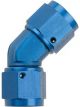 Fragola Fitting Adapter 45 Degree 8 AN Female to 8 AN Female Swivel Al