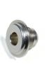Fragola Bung 12 AN Male Weld-On 1-1/2 in Step Aluminum Natural