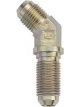 Fragola Fitting Bulkhead 45 Degree 4 AN Male to 4 AN Male Steel Natural