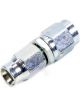 Fragola Fitting Hose End Straight 3 AN Hose to 3 AN Female Steel Zinc