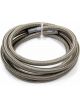 Fragola Hose Series 6000 6 AN 20 ft Braided Stainless PTFE Natural
