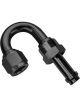 Fragola Fitting Hose End EZ Street 180 Degree 6 AN Hose Barb to 6 A