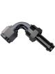 Fragola Fitting Hose End EZ Street 90 Degree 6 AN Hose Barb to 6 AN