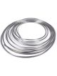 Fragola Fuel Line - 1/4 in - 25 ft - Aluminum - Natural - Each