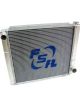 FSR Racing Radiator 24 in W x 19 in H Triple Pass Driver Side Inlet Pa