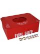 Fuel Safe Fuel Cell Can 15 gal 26 x 17-7/8 x 9-1/2 in Tall Steel Red